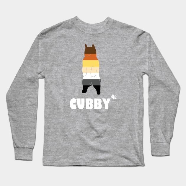 Bear Cubby Couples Shirt Long Sleeve T-Shirt by Jack Harper Gay Romance Author